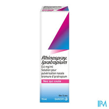 Charger l'image dans la galerie, Rhinospray Ipratropium 0,6mg/ml Neusspray 15ml
