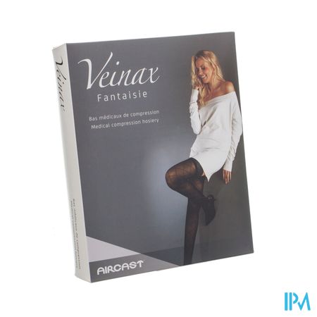 Veinax Hold-ups Grote Diamant 2 Lang Zwart Maat 4