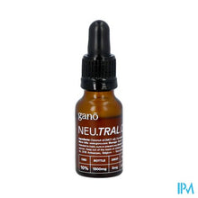 Load image into Gallery viewer, Gano Care Neutral 10% Cbd Olie 15ml

