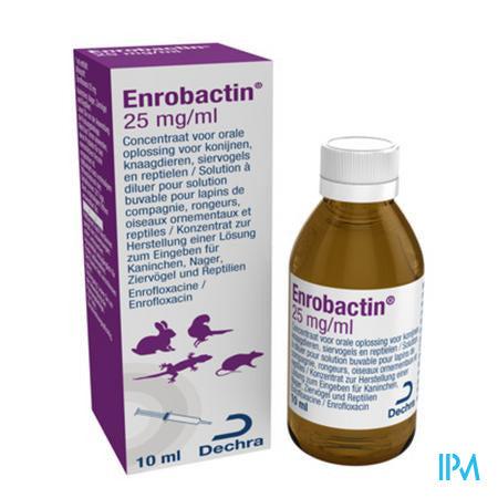 Enrobactin 25mg/ml Conc Ora Opl 10ml