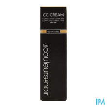Charger l'image dans la galerie, Couleurs De Noir Cc Cream Spf30 02 Naturel 30ml
