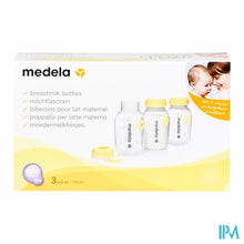 Charger l'image dans la galerie, Medela Set 3 Melkflesjes Bedrukt 150ml
