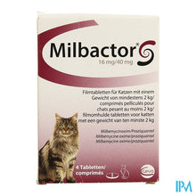 Charger l'image dans la galerie, Milbactor 16mg/40mg Comp 4
