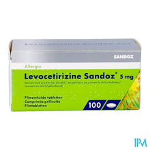 Load image into Gallery viewer, Levocetirizine Sandoz 5mg Comp Enrob.100 X 5mg

