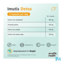 Afbeelding in Gallery-weergave laden, Imutis Detox Caps 60
