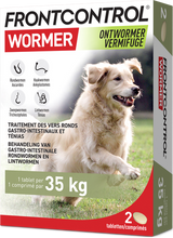 Load image into Gallery viewer, Frontcontrol Wormer Xl Honden Tabl 2
