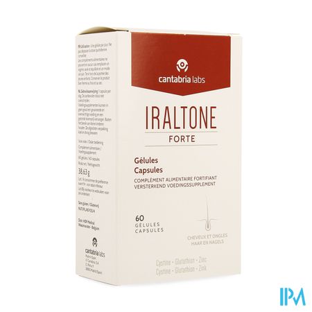 Iraltone Forte Haaruitval-broze Nagels Caps 60