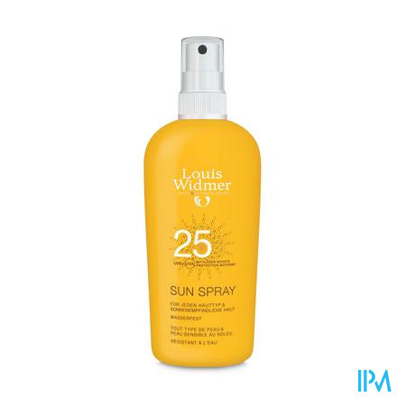 Widmer Sun Spray 25 N/parf Fl 150ml