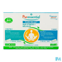 Charger l'image dans la galerie, Puressentiel Pure Relax Duo Stress Caps 30
