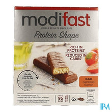 Afbeelding in Gallery-weergave laden, Modifast Protiplus Reep Melkchocolade-caramel 162g
