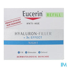 Load image into Gallery viewer, Eucerin Hyaluron-filler X3 Nachtcreme Navul. 50ml
