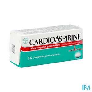 Cardioaspirine Maagsapresist. Tabl 56 X 100mg