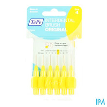 Load image into Gallery viewer, Tepe Interdental Brush 0,70mm Yellow 6
