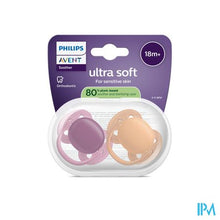 Afbeelding in Gallery-weergave laden, Philips Avent Fopspeen +18m Soft Fuchsia/perzik 2
