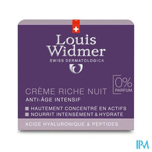 Charger l&#39;image dans la galerie, Widmer Iaa Rijke Nachtcreme N/parf Pot 50ml
