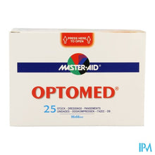 Afbeelding in Gallery-weergave laden, Optomed Oogkompres Adh Latexvrij 96x66mm 25 70119
