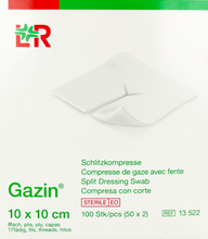 Charger l'image dans la galerie, Gazin Cp Fendue Steriel 10x10cm 8p 2x50 13522
