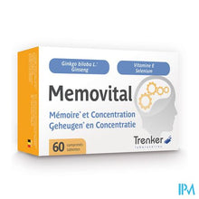 Afbeelding in Gallery-weergave laden, Memovital Filmtabletten 60
