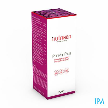 Purival Plus Siroop 200ml Nutrisan