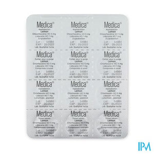 Medica Keeltabletten Lemon 36 zuigtabletten