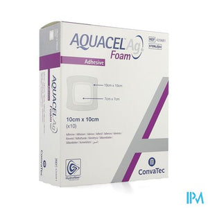 Aquacel Ag Foam Adhesief 10x10cm 10