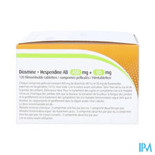 Charger l'image dans la galerie, Diosmine+hesperidine Ab 450mg+50mg Filmomh Tabl120
