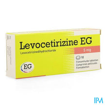 Afbeelding in Gallery-weergave laden, Levocetirizine EG 5 Mg Filmomh Tabl 10

