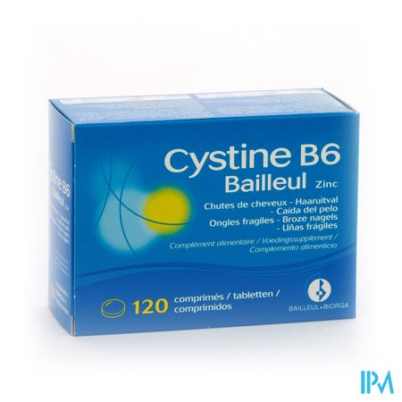 Cystine B6 Zink Bailleul Haaruitval Comp 120