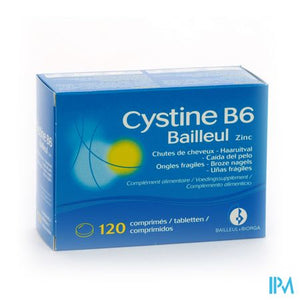 Cystine B6 Zink Bailleul Haaruitval Comp 120