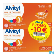 Charger l'image dans la galerie, Alvityl Vitaliteit Kauwtabl 30x2 Promo
