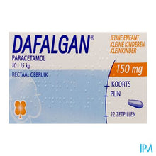 Afbeelding in Gallery-weergave laden, Dafalgan 150mg Suppos 12 Kleine Kinderen
