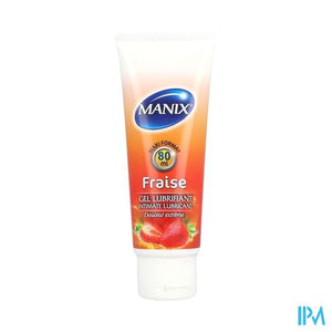 Manix Glijmiddel Aardbei 80ml