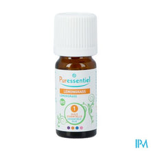 Afbeelding in Gallery-weergave laden, Puressentiel Eo Lemongrass Bio 10ml
