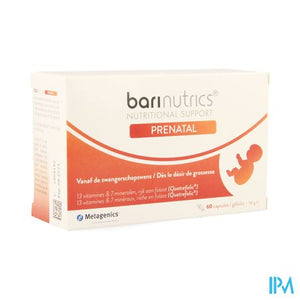 Barinutrics Prenatal Caps 60 26193 Metagenics