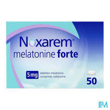 Afbeelding in Gallery-weergave laden, Noxarem Melatonine Forte 5mg Tabl 50

