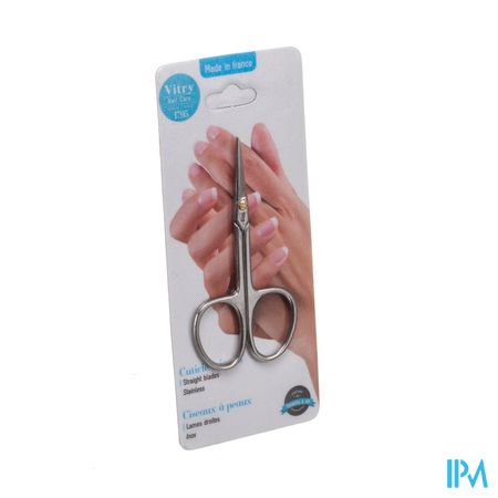 Velletjesschaar Recht Inox Blinkend