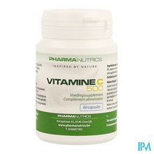 Load image into Gallery viewer, Vit C 500 V-caps 60 Pharmanutrics
