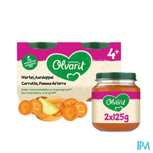 Charger l'image dans la galerie, Olvarit Wortel Aardappel 2x125g 4m01
