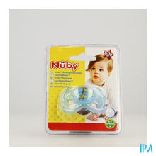 Charger l'image dans la galerie, Nuby PastelsTM Ovale fopspeen - 6-18m
