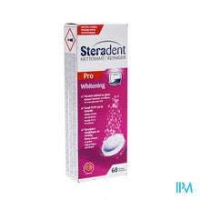 Load image into Gallery viewer, Steradent Whitening Pro Tabl 60
