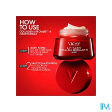Load image into Gallery viewer, Vichy Liftactiv Collagen Specialist 16 Nachtcr50ml
