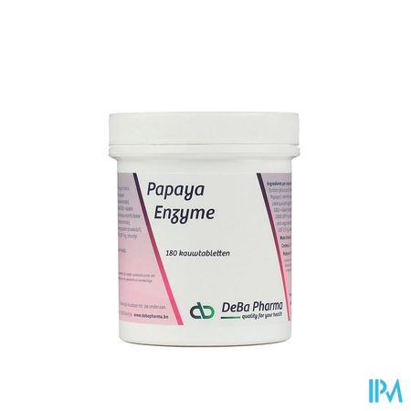 Papaya Enzyme Comp 180 Deba