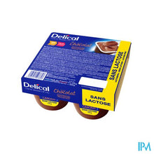 Charger l'image dans la galerie, Delical Creme Dessert Hp-hc Z/lact.chocola 4x125g

