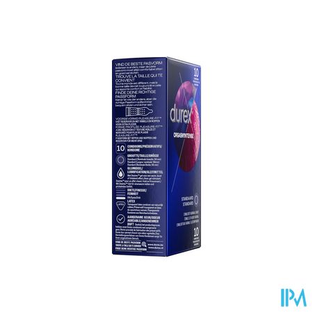 Durex Orgasm Intens Condoms 10
