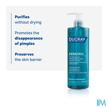 Charger l'image dans la galerie, Ducray Keracnyl Schuimende Gel 400ml Nf
