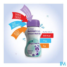 Afbeelding in Gallery-weergave laden, Nutrinidrink Compact Mult Fibre Chocosmaak 4x125ml
