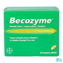 Load image into Gallery viewer, Becozyme Filmomh Tabl 60
