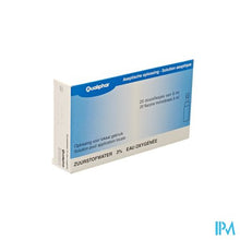 Load image into Gallery viewer, Zuurstofwater Gestabiliseerd 3% Unit Dose 20x5ml
