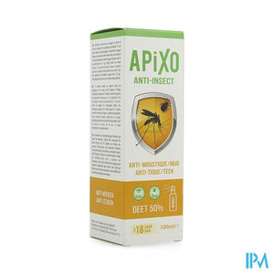 Apixo A/insect Deet 50% Spray 100ml