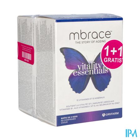 Mbrace Vitality Essentials Tabl 60x2 1+1 Gratis